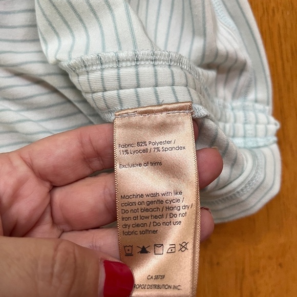 Indyeva Milgin III Top Long Sleeve Shirt Eco Tencel Top Light Sage, Size XS S - Picture 9 of 10